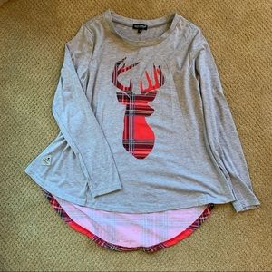 Simply Southern Plaid Christmas Shirt